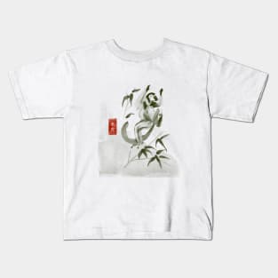 Lemur Asian Painting Kids T-Shirt